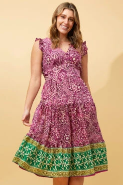 KIRAN FLORAL BOHO DRESS -Femme Connection Sales cf8d084f5a6a4a1b24797f049fcdcde4