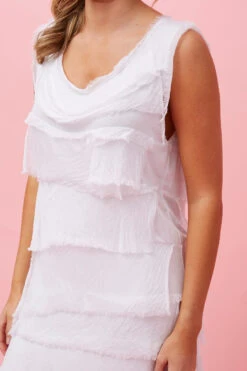 SUZY SLEEVELESS TIERED DRESS -Femme Connection Sales d080b26421a6564796e50869d6b01c45