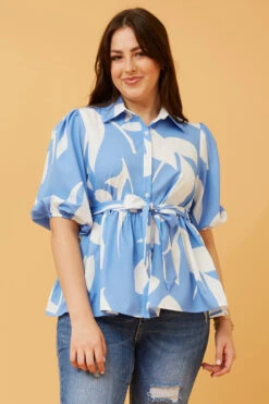 LAIKE ABSTRACT PRINT TOP