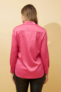 ALITA SATIN SHIRT -Femme Connection Sales d253358defd32ab092a03e0a0900420c