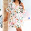 MADDIE FLORAL SHORT DRESS 1 MADDIE FLORAL SHORT DRESS -Femme Connection Sales d261c3c59028eba7d611cfa6a2cdc97d