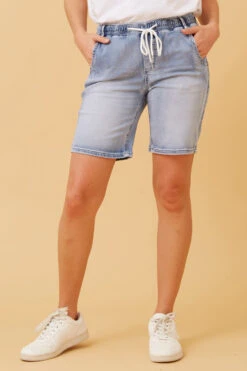 BENJI DENIM SHORTS -Femme Connection Sales d312a98637a77e140b826e825ab5cb2c