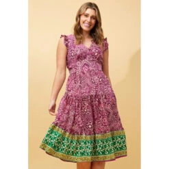 KIRAN FLORAL BOHO DRESS -Femme Connection Sales d3edde7d015419cb88edad0526ae0898