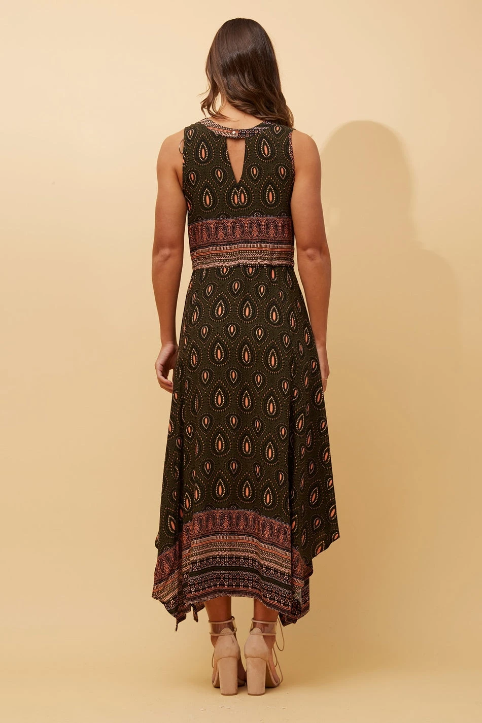 ALLY PAISLEY BOHO MAXI DRESS 8 ALLY PAISLEY BOHO MAXI DRESS - Image 6