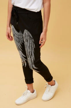 JANJA STUDDED WINGS JOGGER PANTS -Femme Connection Sales d5f945fff4ef09d4c32392c3fdb0fbf2