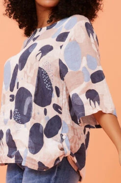CARMELLA ABSTRACT PRINT LINEN TOP -Femme Connection Sales d61061257f5ecc6074405d99fd15fcc6 7bbc3129 4ff0 42f8 98c8 1fdc3d32e0ab