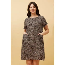 VINE BOHO SHIFT DRESS -Femme Connection Sales d6d424d2a6dfb6bb6b7c244513ff4460