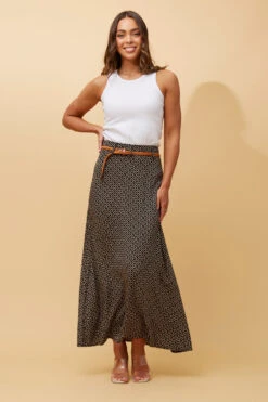 BETTY ABSTRACT BOHO MAXI SKIRT -Femme Connection Sales d776cda1c41dd526017d62f6c3e630f8