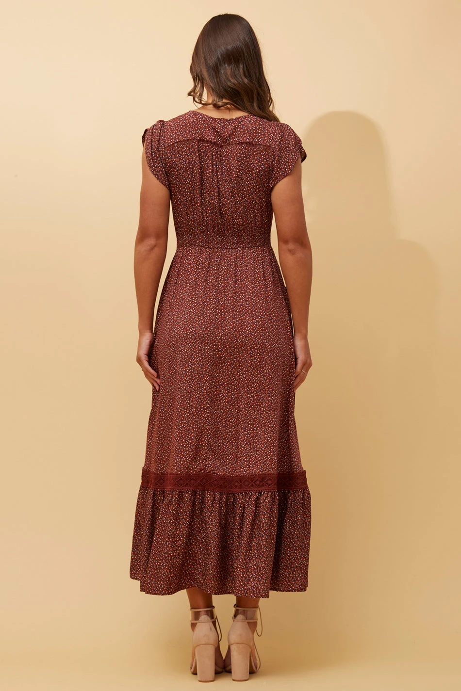 MOROCCO FLORAL BOHO MAXI DRESS 8 MOROCCO FLORAL BOHO MAXI DRESS - Image 6