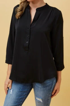 ROMINA SOLID BLOUSE -Femme Connection Sales daa3265f0849d661de7067373d31b089