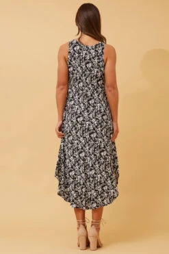 UMBRELLA FLORAL MIDI DRESS -Femme Connection Sales db2c8a55afb837fdbd7ef27fc8037c53