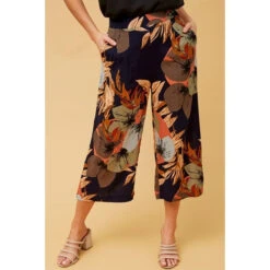 OXANA TROPICAL PRINT CULOTTES -Femme Connection Sales dc8e5753f3e59f9d6d1d2e6599d9e8df