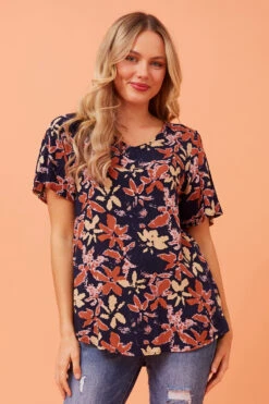 SONIA FLORAL TOP -Femme Connection Sales dcb42ac34607a7d10fe47a173c26bccb