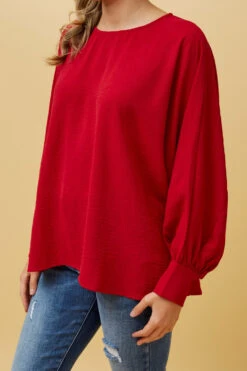 TEREZE OVERSIZED BATWING SLEEVE BLOUSE -Femme Connection Sales dcda360945d04b6dbe4ca86165f91d9f