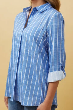 DONOVAN STRIPE SHIRT -Femme Connection Sales dd942fd2e90f9dd38841f844f6e4a69a