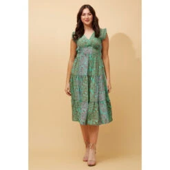 KIRAN FLORAL BOHO MIDI DRESS -Femme Connection Sales de474604736777426f92704475ac1d67