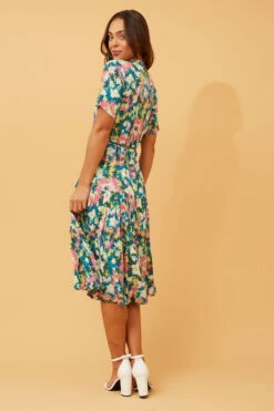 MARIELLA FLORAL MIDI DRESS -Femme Connection Sales e008b6657c43a5f11fe4694aaed02923