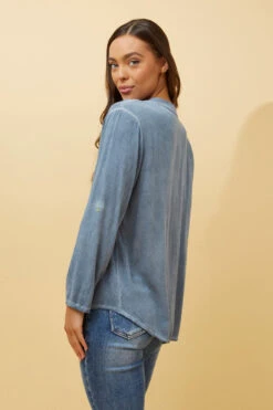 VELAR FOIL PRINT POCKET TOP -Femme Connection Sales e0295ffe1d3a72900452aea42a5fecb9