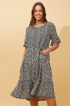 KENNA POLKA DOT MIDI DRESS 19 KENNA POLKA DOT MIDI DRESS -Femme Connection Sales e0e8f8275b3bc43d28d54004d02ffe61