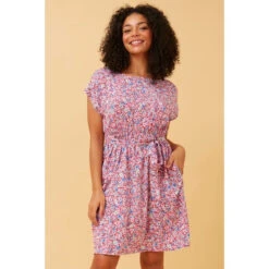 ISABELLE FLORAL SMOCK DRESS 25 ISABELLE FLORAL SMOCK DRESS -Femme Connection Sales e1ac8adfe11a5d1ac535c1d7855dc031