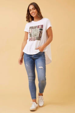CG FLORAL BOHO GRAPHIC T-SHIRT -Femme Connection Sales e2d68c6e7bd89310ba37abecdbfab319