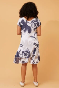 ELECTRA DOUBLE LAYER MIDI DRESS -Femme Connection Sales e334679c7af06dc4222041f76b4c3264