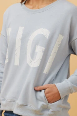 LUXE GIGI SWETASHIRT 33 LUXE GIGI SWETASHIRT -Femme Connection Sales e3b788e8e2a1666e71c3e1291f50b738