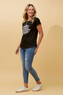 ASTRA GRAPHIC PRINT TSHIRT -Femme Connection Sales e4b31fa7cc17c4883d05db4dd88a4a14