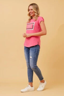 COCO GORGEOUS GRAPHIC TEE -Femme Connection Sales e51ce8dfe539b4bc8d999cf06e99352b