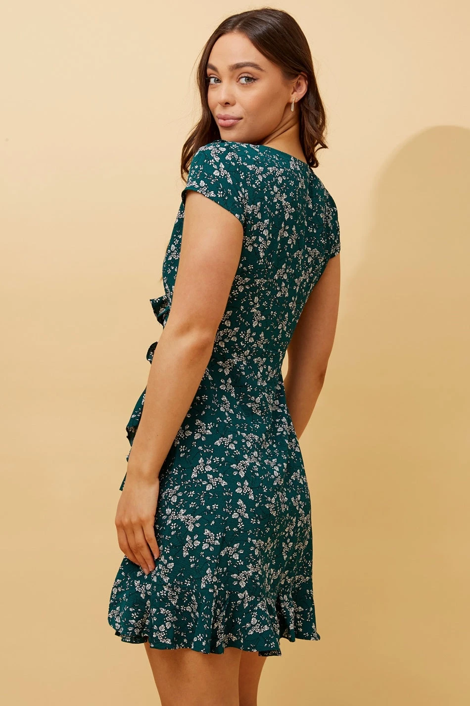 FRIDA FLORAL MOCK WRAP DRESS 9 FRIDA FLORAL MOCK WRAP DRESS - Image 7