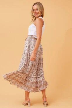 Stella CODY FLORAL BOHO MAXI SKIRT 13 Stella CODY FLORAL BOHO MAXI SKIRT -Femme Connection Sales e6478694f0d2cc1b6333af305eb4f090