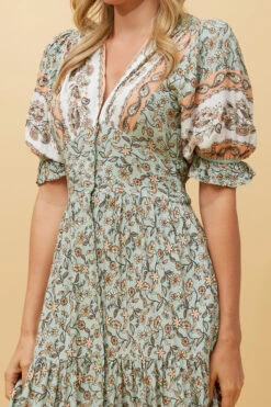 ELSIE FLORAL BOHO MAXI DRESS -Femme Connection Sales e697975a4af0e1922ba550620bdfa6ae e7140e40 cf22 4724 bb43 c5307b0b7245