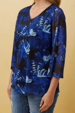 DILLIANA LEAF PRINT DOUBLE LAYERED TOP 16 DILLIANA LEAF PRINT DOUBLE LAYERED TOP -Femme Connection Sales e70cc4f48a5d99f6d61afbfdf07311f6