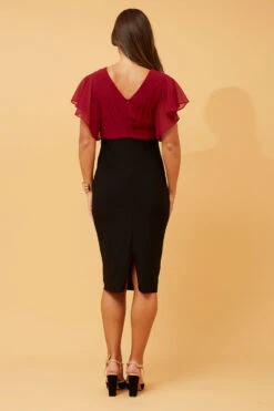 MELODY PLEATED BODYCON DRESS 14 MELODY PLEATED BODYCON DRESS -Femme Connection Sales e795e28884bc644d9829ccbcf1515a4e