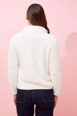 LYN ZIP FRONT FAUX FUR JACKET -Femme Connection Sales e822691c664d2c708abb963a9e41790b