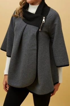 ROZ OVERSIZED PONCHO -Femme Connection Sales e95a091557ff2ac910f0f953cdd79f6b