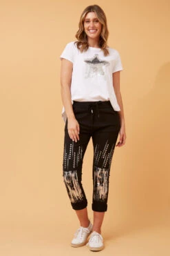 JANJA EMBELLISHED JOGGERS 25 JANJA EMBELLISHED JOGGERS -Femme Connection Sales e9e1d1d232f2d87377e1208d4584f174