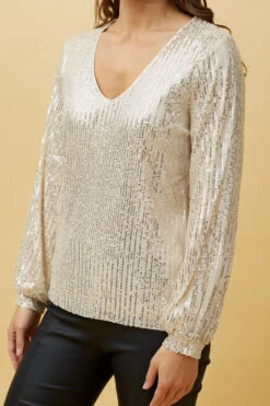 HILTON SEQUIN TOP -Femme Connection Sales e9f6df8bc76c9eaa36c9eb9c89a8a10b