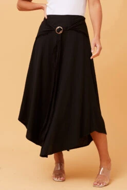ESTRELLA LINEN MIDI SKIRT -Femme Connection Sales ea922bba1031755b09b07a0d7b6cfb32