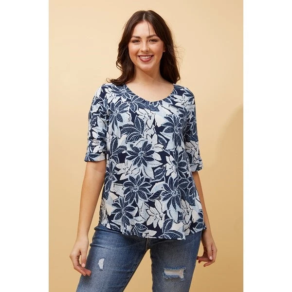 KENDRA BUTTON DETAIL FLORAL TOP 13 KENDRA BUTTON DETAIL FLORAL TOP - Image 11