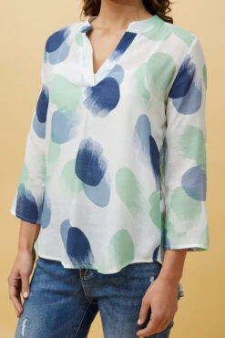 Stella SPICY POLKA DOT BLOUSE -Femme Connection Sales ec0aa12dd56e7164e30cb3866acf13b7