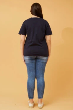 JULITA EMBOSSED GRAPHIC PRINT TOP -Femme Connection Sales ecb64a11508aed6397c86884842e52f1