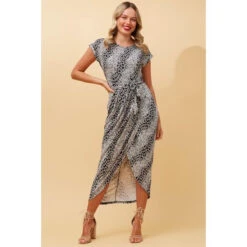 ZANDA FLORAL MIDI DRESS -Femme Connection Sales ecd9538fc41a0bfebacdfcb36dd3bb0f