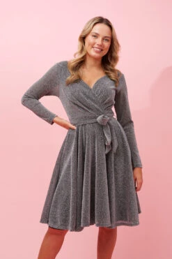 SHORT GLITTER DRESS 39 SHORT GLITTER DRESS -Femme Connection Sales ed7d86697605148a2a25775b077e92f5