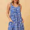 VENICE FLORAL BOHO SHORT DRESS -Femme Connection Sales ee7ba86b3b6fa1873609c2fd39acb8bd