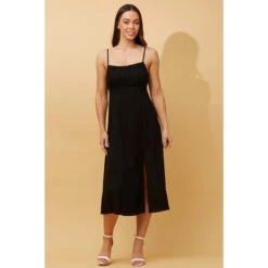 CHANTELLE LINEN MIDI DRESS -Femme Connection Sales efa8bb8e95c959e3968c358210e35a50