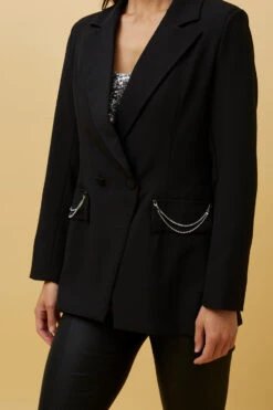 BONITA EMBELLISHED BLAZER 18 BONITA EMBELLISHED BLAZER -Femme Connection Sales f00362acf024d67e1c26a46227992faa