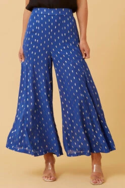 SCOUT GOLD FOIL PRINT PANTS -Femme Connection Sales f0129466ca53c74c4c7ddd20ca7c9adc