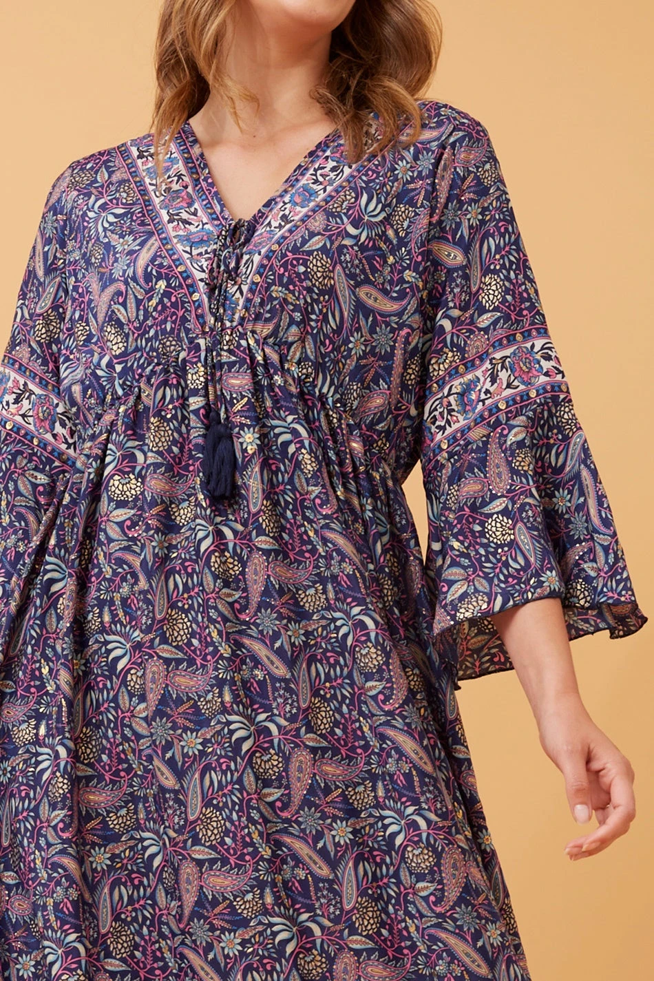 TRINA PAISLEY BOHO MAXI DRESS 4 TRINA PAISLEY BOHO MAXI DRESS - Image 2