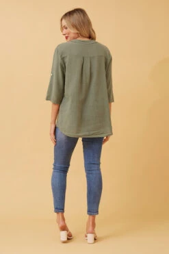 KAI FLORAL EMBROIDERY DETAIL TOP -Femme Connection Sales f26aec0e0eac9b75655072d0c6fbbb87